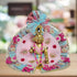 Beautiful Pink & Blue Bal Gopal Ji Dress with Pagdi – Size 5