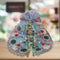 Elegant Blue Peacock Theme Laddu Gopal Ji Dress with Pagdi – Size 5