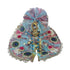 Elegant Blue Peacock Theme Laddu Gopal Ji Dress with Pagdi – Size 5