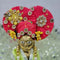 Bold & Beautiful Red Pagdi for Kanha Ji Size-5