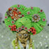 Graceful Light Green Turban Adorned with Beautiful Stones Size-5