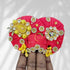 Elegant Red Pagri for Laddu Gopal Ji Size-6