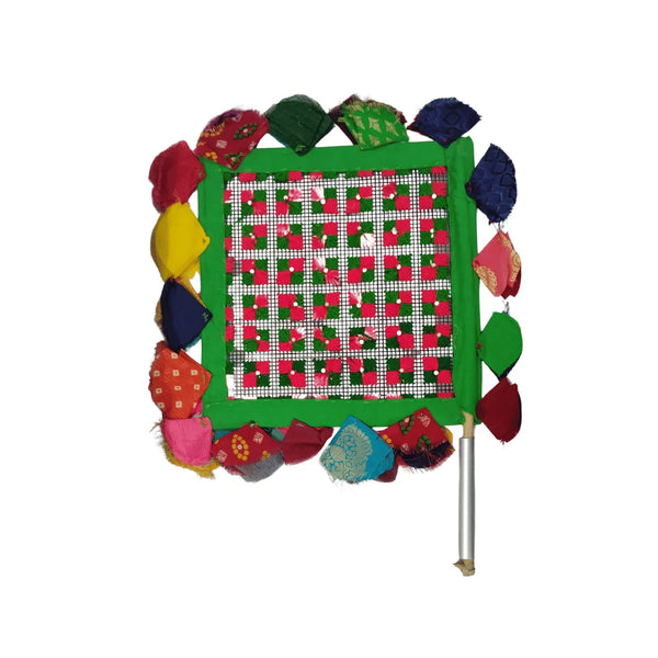 Handicraft Handmade | Plastic fan design SH-Fan06