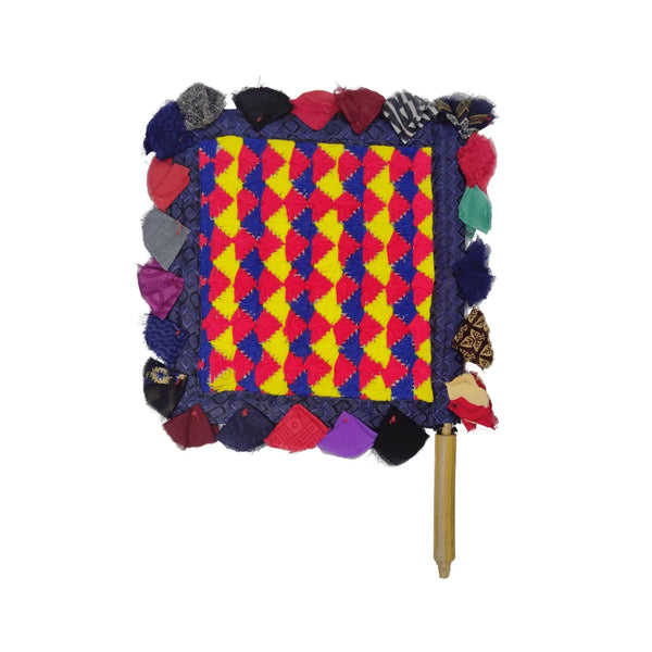 Handicraft Handmade | Plastic fan design SH-Fan07